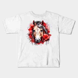 Horse Lovers Kids T-Shirt